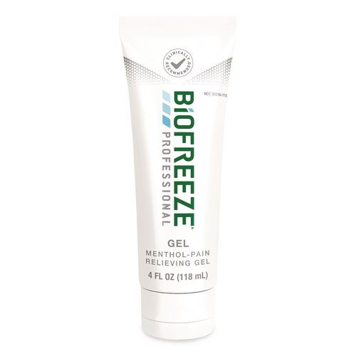 Professional Green Topical Analgesic Pain Reliever Gel, 4 Oz Tube