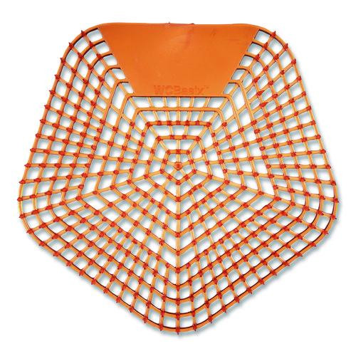 Anti-splash Urinal Screen, Mango Mist Scent, Orange, 0.11 Oz, 10/box