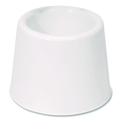 Caddy For Spiral Bowl Brush, White