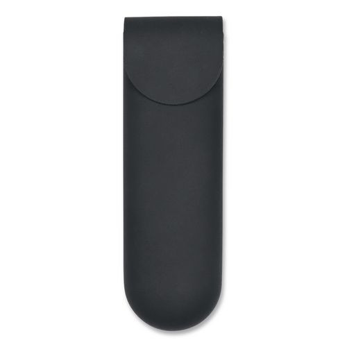 Silicone Travel Pouch, 3 X 1.3 X 9, Black