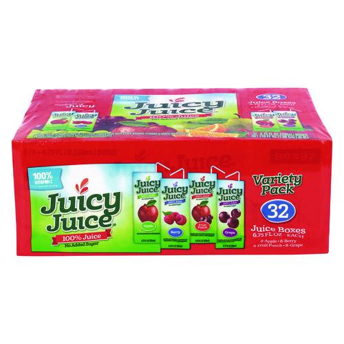 Juice Box Variety Pack, Assorted Flavors, 6.75 Oz. Box, 32/carton
