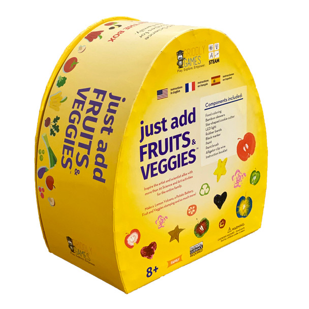 Just Add Fruits & Veggies Science + Art Kit