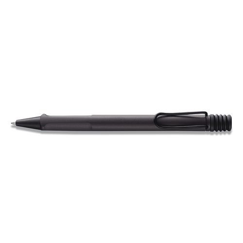 Safari Ballpoint Pen, Retractable, Medium, Black Ink, Black Barrel
