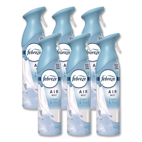 Air, Linen And Sky, 8.1 Oz Aerosol Spray, 6/carton