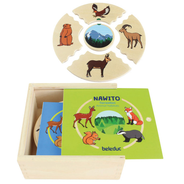 Nawito Animal Habitats Puzzles