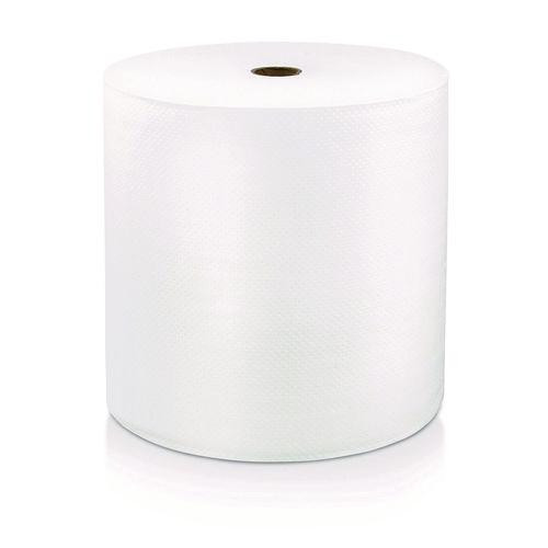 Hard Wound Roll Towel, 1-ply, 8" X 1,000 Ft, White, 6 Rolls/carton - SOL46901
