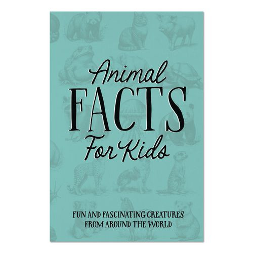Animal Facts For Kids Softcover Book, Paperback, 112 Pages