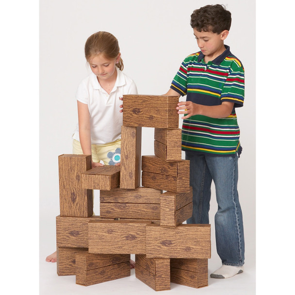 Giant Timber Blocks, 16 Pieces Giant Timber Blocks, 16 Pieces