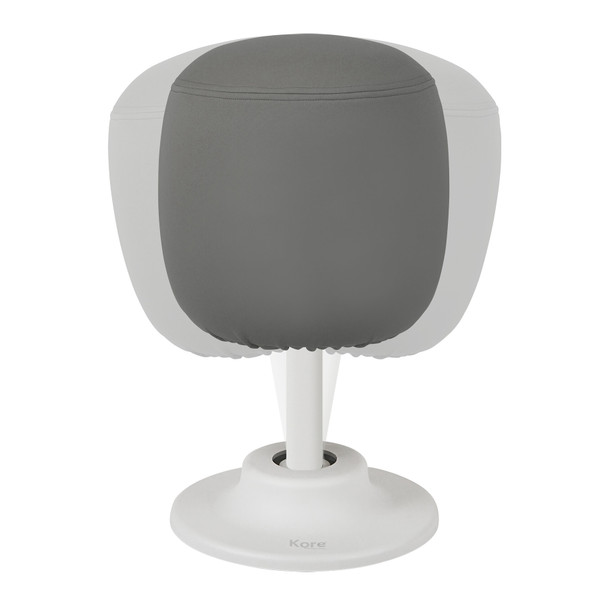 Kids Adjustable Pivot Stool, Tall, 16.5" to 21", Grey Kids Adjustable Pivot Stool, Tall, 16.5" to 21", Grey