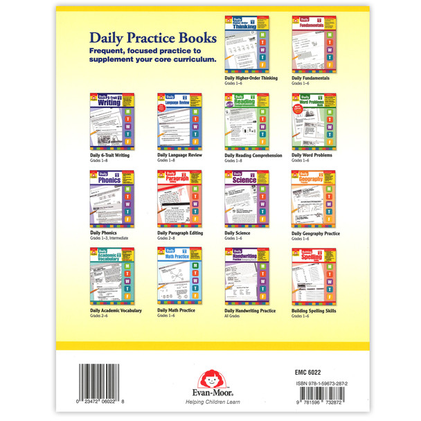Daily 6-Trait Writing Book, Grade 2 Daily 6-Trait Writing Book, Grade 2