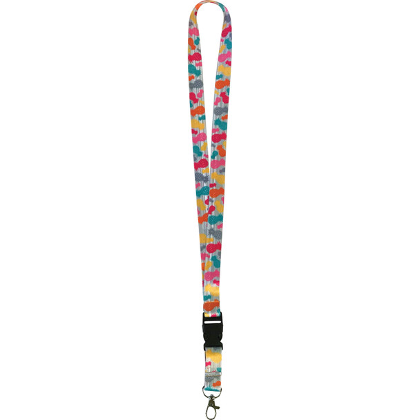 Tropical Punch Pineapples Lanyard, Pack of 6 Tropical Punch Pineapples Lanyard, Pack of 6