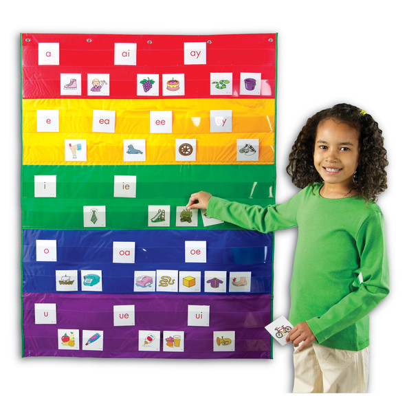 Rainbow® Pocket Chart Rainbow® Pocket Chart