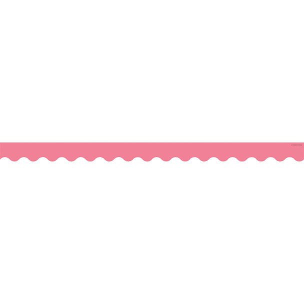 Light Pink Scalloped Border Trim, 35 Feet Per Pack, 6 Packs