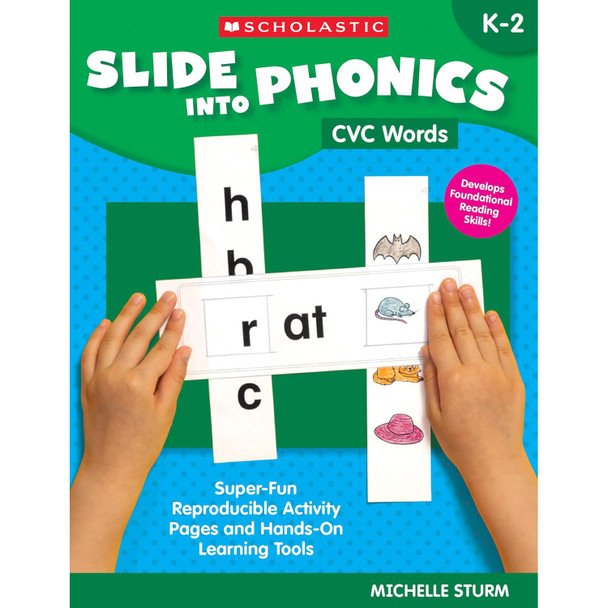 Slide Into Phonics: CVC Words Activity Book Slide Into Phonics: CVC Words Activity Book
