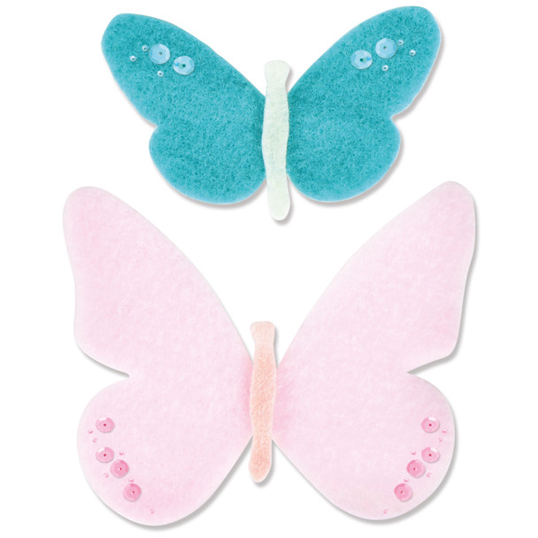 Bigz™ Dies, Textile Butterflies