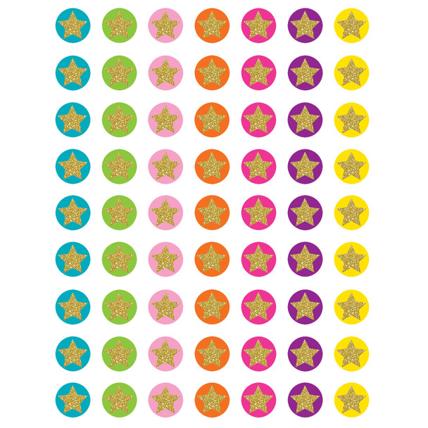 Confetti Stars Mini Stickers, 378 Per Pack, 12 Packs Confetti Stars Mini Stickers, 378 Per Pack, 12 Packs