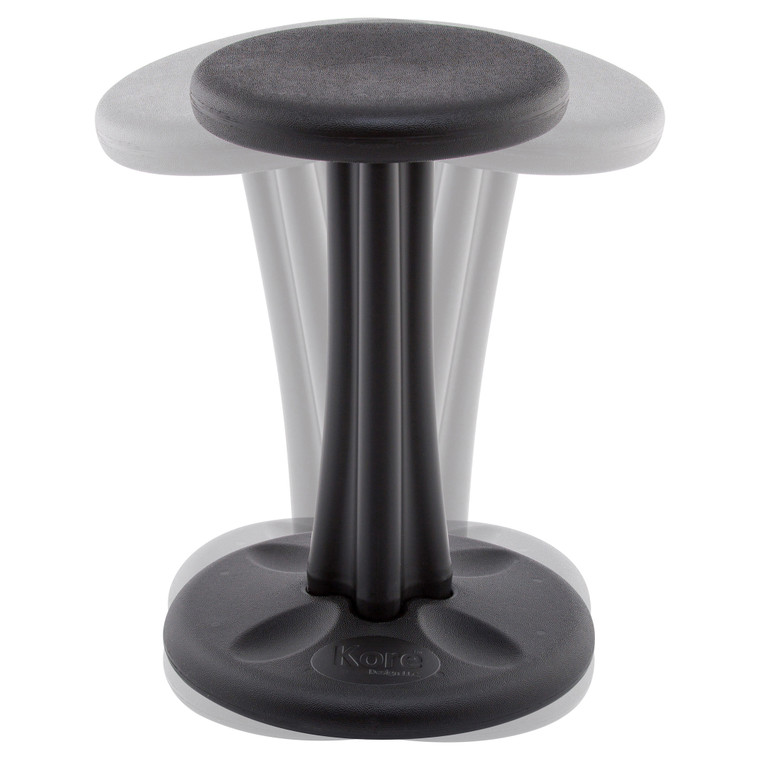 Pre-Teen Wobble Chair 18.7", Black