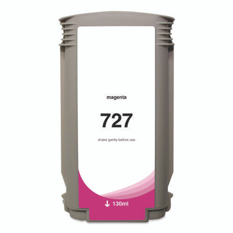 Compatible Magenta Ink, Replacement for 727 (B3P20A), 130 mL