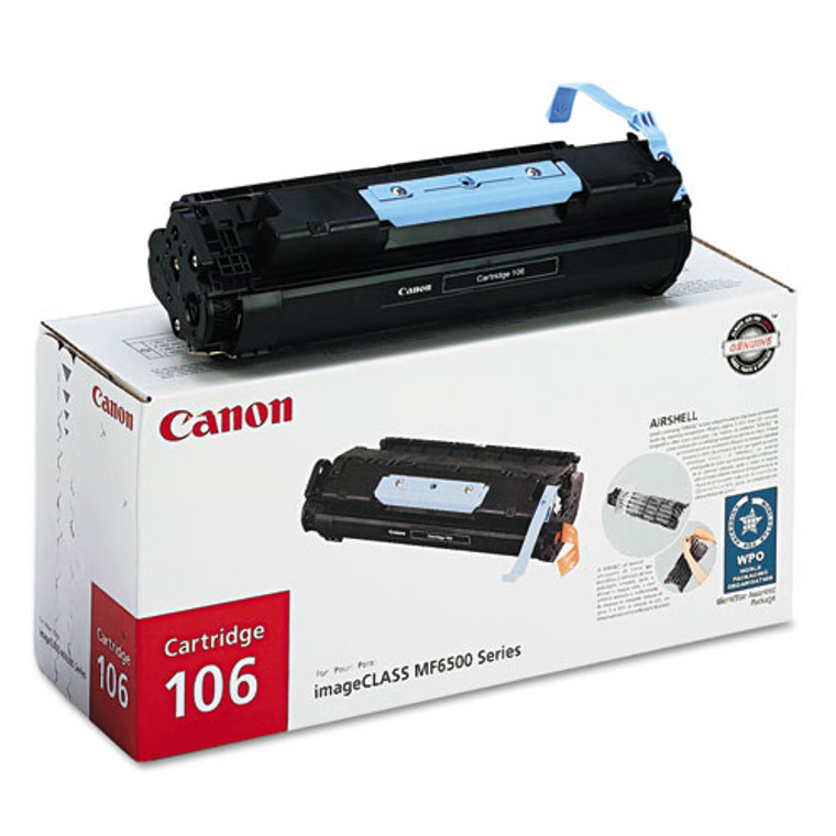 0264B001 (106) Toner, 5,000 Page-Yield, Black