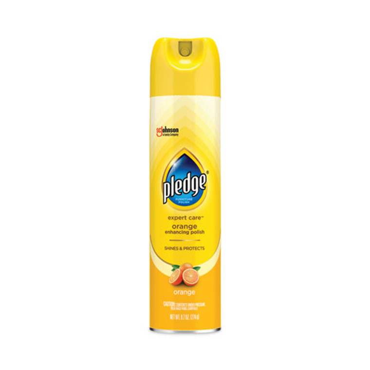 Furniture Polish, Orange Clean Scent, 9.7 oz Aerosol Spray
