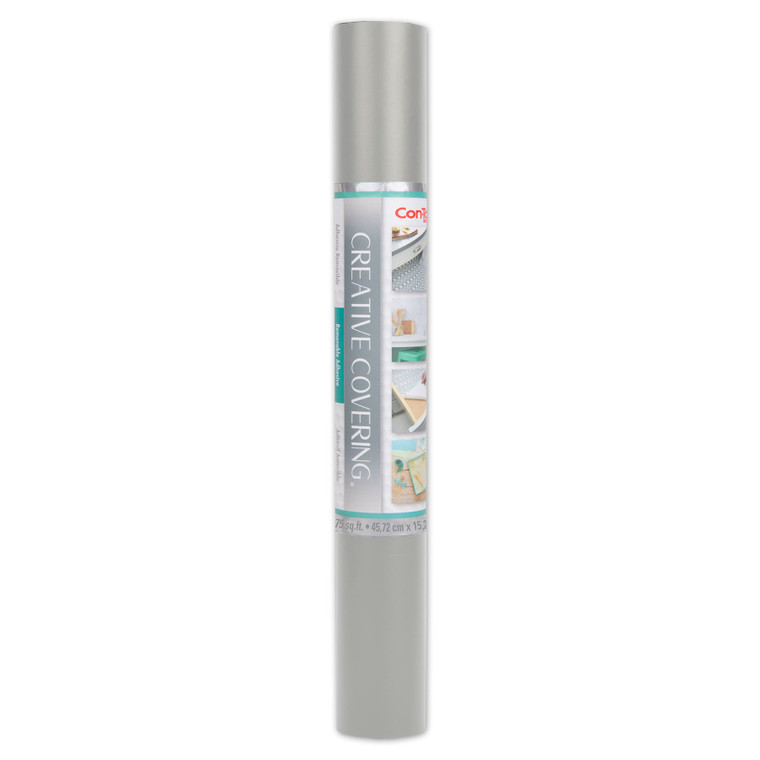 Creative Covering™ Adhesive Covering, Slate Gray, 18" x 50 ft