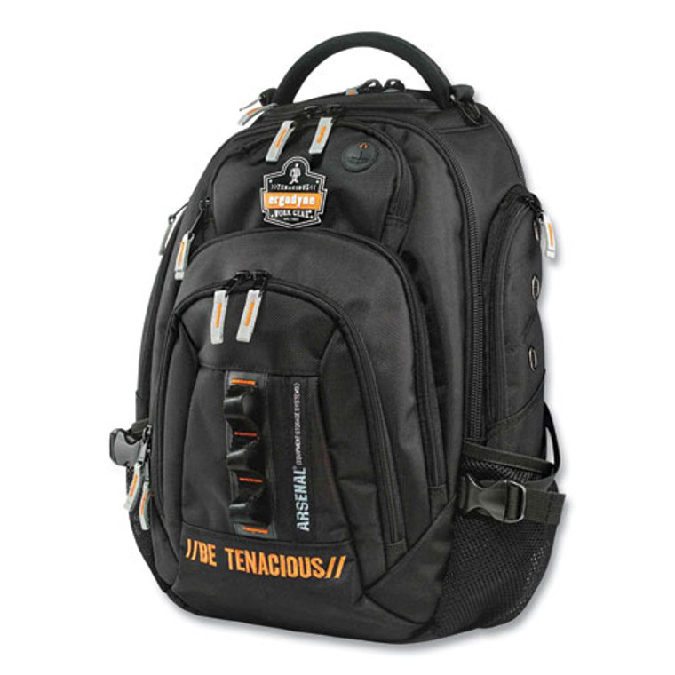 Arsenal 5144 Mobile Office Backpack, 8 x 14 x 28, Black
