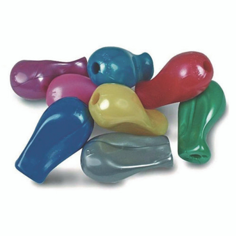 Jumbo Pencil Grip, 1" Long, Assorted Metallic Colors, 72/Carton