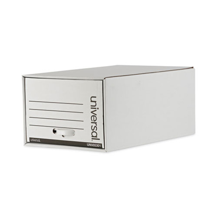 Heavy-Duty Storage Drawers, Legal Files, 17.25" x 25.5" x 11.5", White, 6/Carton