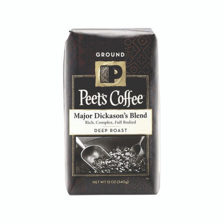 Major Dickason's Blend Ground Coffee, 12 oz Bag