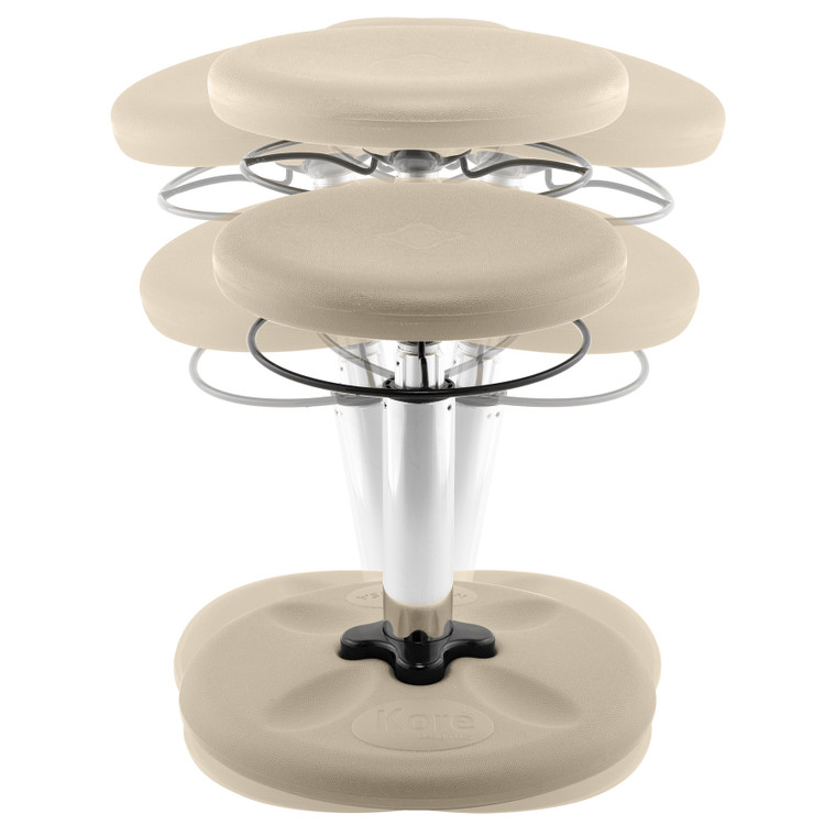 Kids Adjustable Standard Wobble Chair 14-19", Sand Dollar