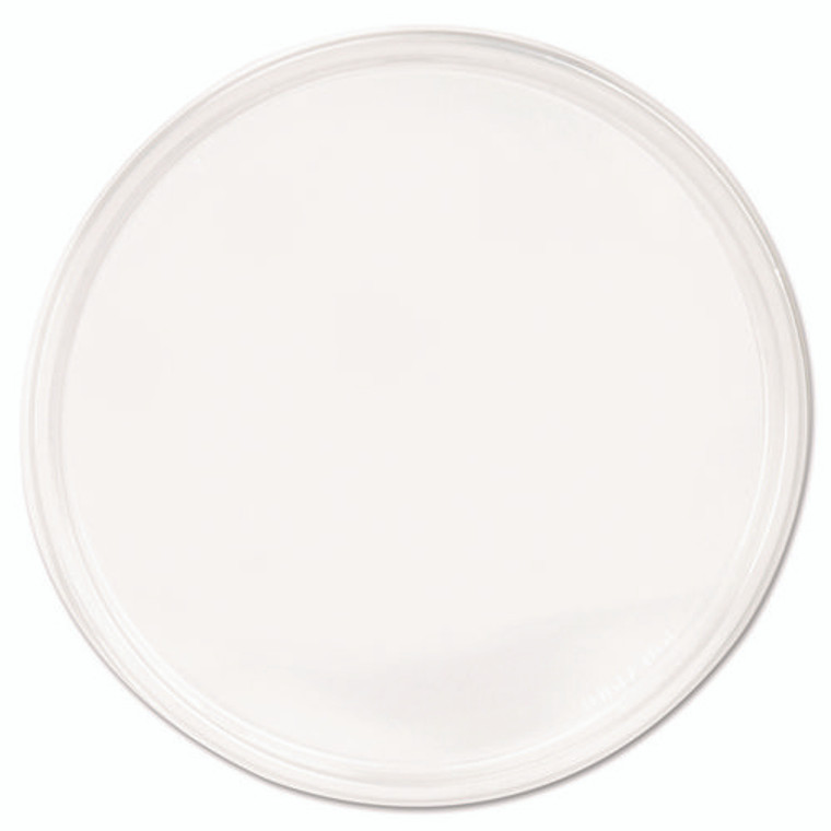 PolyPro Microwavable Deli Container Lids, Clear, Plastic, 500/Carton
