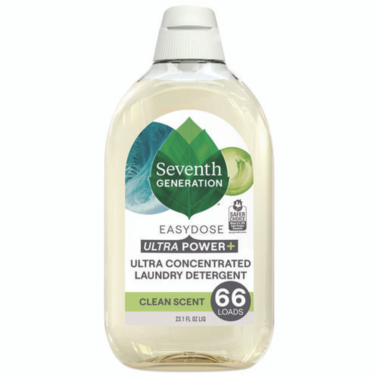 Ultra Power + Laundry Detergent, 23.1 oz Bottle, 6/Carton