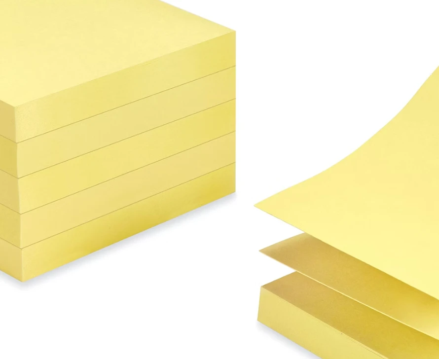 Pop-up Ultra Sticky Notes, 3" x 3", Sunshine Collection, 100 Sheets/Pad, 12 Pads/Pack