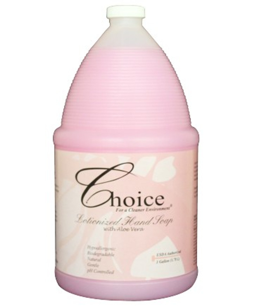 LIQUID HAND SOAP, PINK, CHERRY FRAGRANCE, IN PLASTIC GALLON JUG