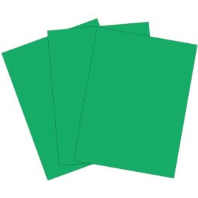 12 X 18 EMERALD GREEN CONSTRUCTION PAPER, 50 SHEETS/PACK - GRIFFIN RESA