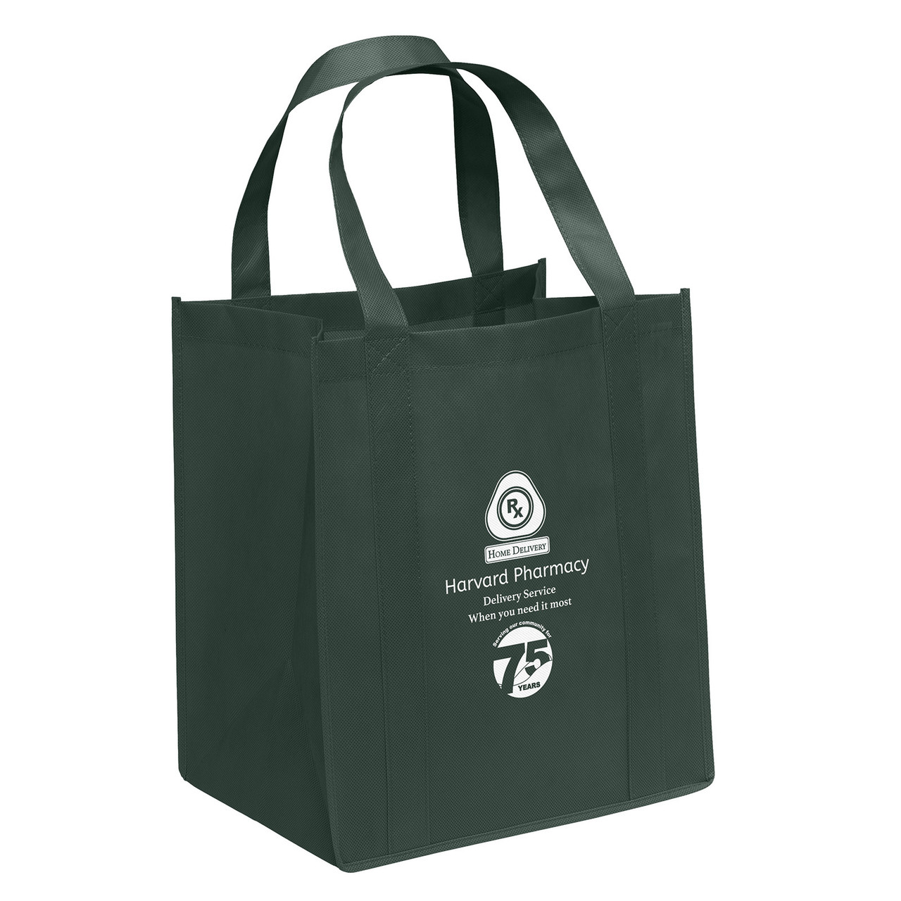 Custom Printed 13” x 10” x 15” Large Cloth Tote Style bag | 1 color & 1 ...