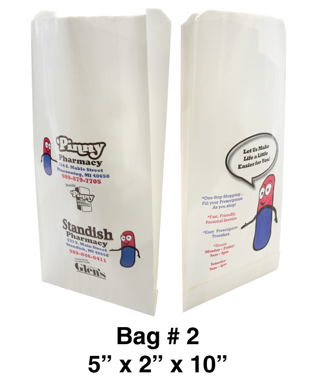 Custom Pharmacy Bags | PackFancy