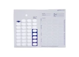 31 Day Cold-Seal, 1 Piece Blister Card w/Large Blister, Reverse Numbering