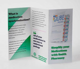 Custom 8.5" x 11" Tri-Fold Brochure, Full Color