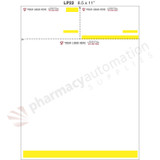Custom 8.5" x 11" Laser Patient Monograph Form - Form LP022