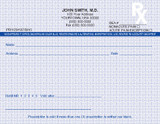 5.5 x 4.25 2-Part Prescription Pad for Florida, Landscape