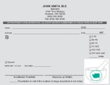 5.5 x 4.25 1-Part Prescription Pad for Washington,  Landscape