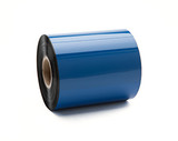 Thermal transfer wax-resin ribbon