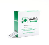 Custom Printed Strip Rx Pill Box #8 for Patient Admin of Medication 8" x 3" x 8" with Bottom-Feed