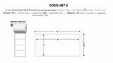 DOSIS DT Label C1828, No Reorder Tab, No Perfs, 4" x 2"