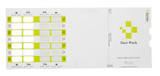 Duo Pack Weekly (14 pass) Cold-Seal Compliance Cards
