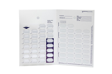 Custom Printed Brown Kraft Paper Rx Bags - Pharmacy Automation Supplies