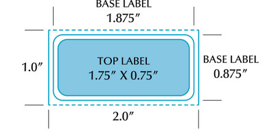 Stock Pink Thermal Transfer Labels