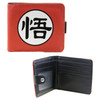 Goku Symbol - DragonBall Z 4x5" BiFold Wallet With Button Goku Symbol - DragonBall Z 4x5" BiFold Wallet With Button