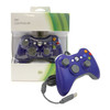 Xbox 360 Wired Analog Controller Pad - Blue (Hexir)